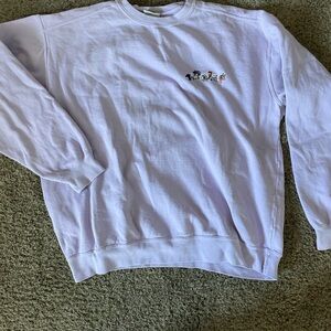 Comfort Colors Light Purple Crewneck